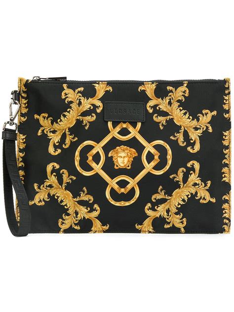 versace clutch bag man|Versace clutch bag sale.